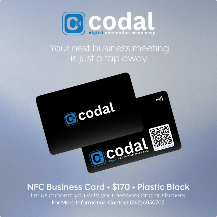 Codal NFC & QR Business Cards